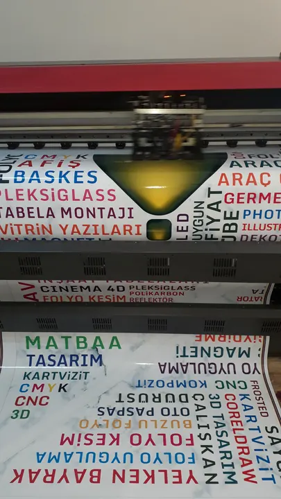 Folyo Branda Dijital Baskı uygulama örneği, Ankara
