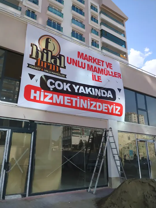 Folyo Branda Dijital Baskı uygulama örneği, Ankara