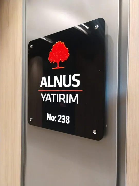 Ofis Tabelası uygulama örneği, Ankara
