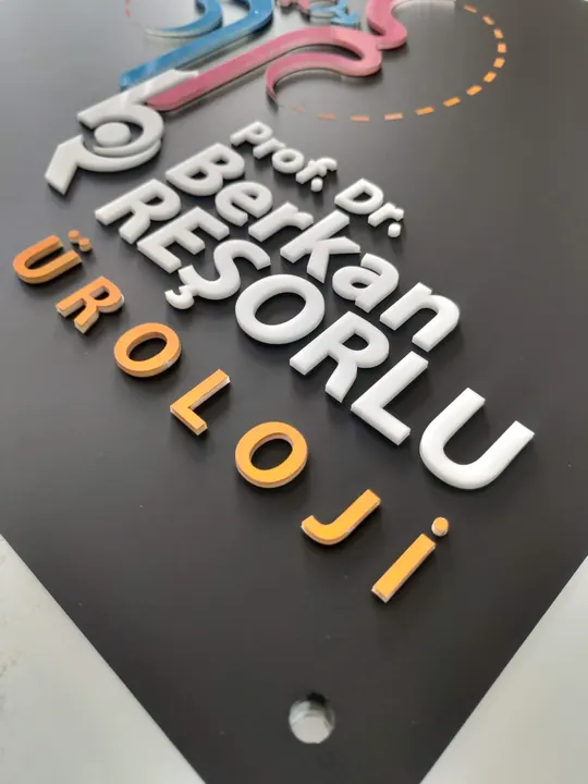 Ofis Tabelası uygulama örneği, Ankara