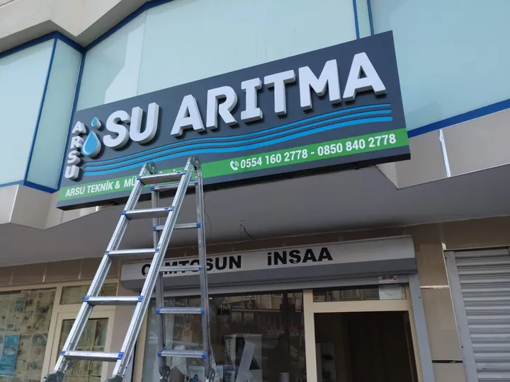 Pleksi Tabela uygulama örneği, Ankara